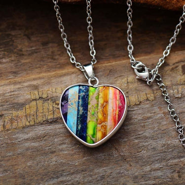 The Chakra-Loving Heart Jasper Necklace-Your Soul Place